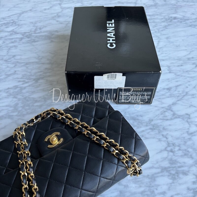 Chanel Blue Quilted Lambskin Leather Maxi Classic Single Flap Bag Chanel