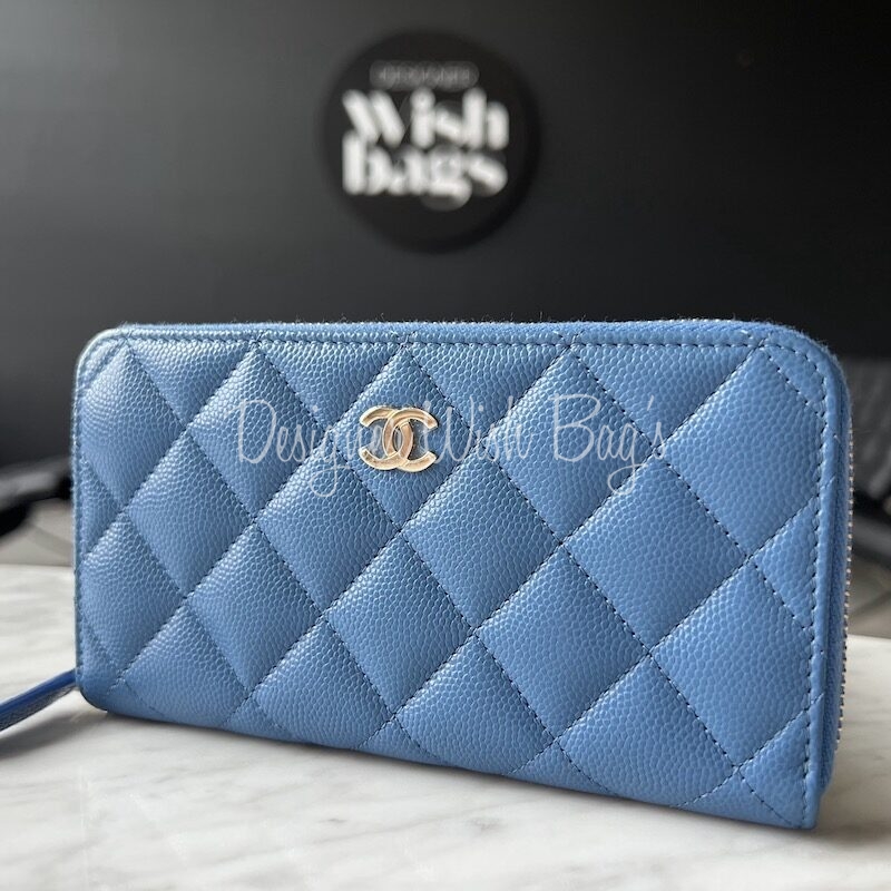 Chanel Medium Zip Wallet - Designer WishBags