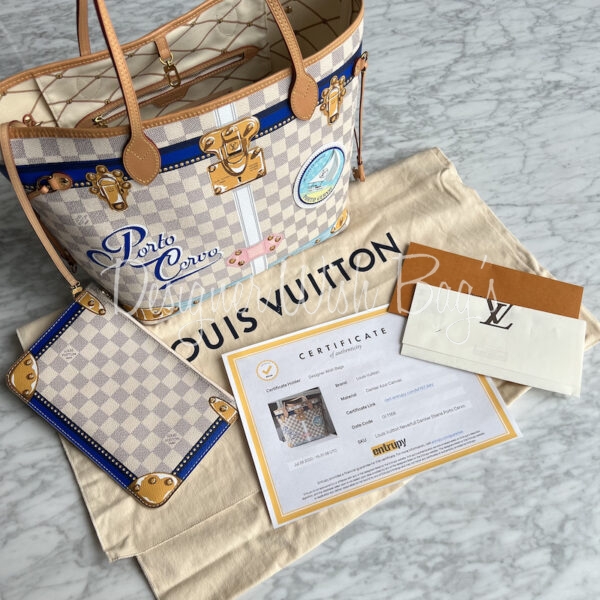 Louis Vuitton, Limited Edition Neverfull Porto Cervo Tot…