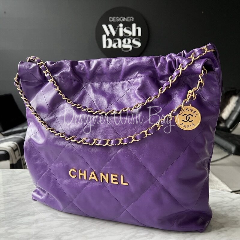 Chanel 22 purple Clearance