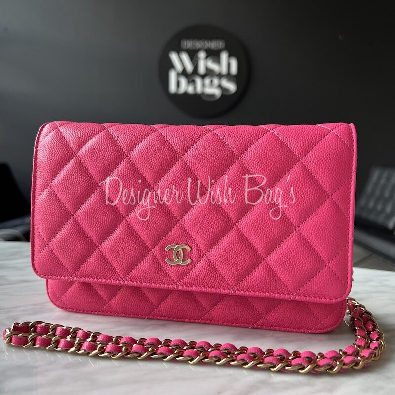Chanel WOC Pink Caviar GHW - Designer WishBags