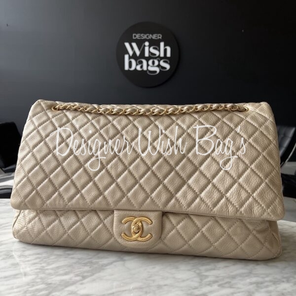 Chanel XXL Quilted Airline Maxi Flap Travel Bag