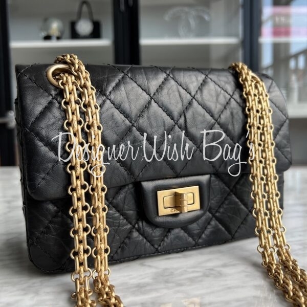 Chanel Mini Reissue Black - Designer WishBags