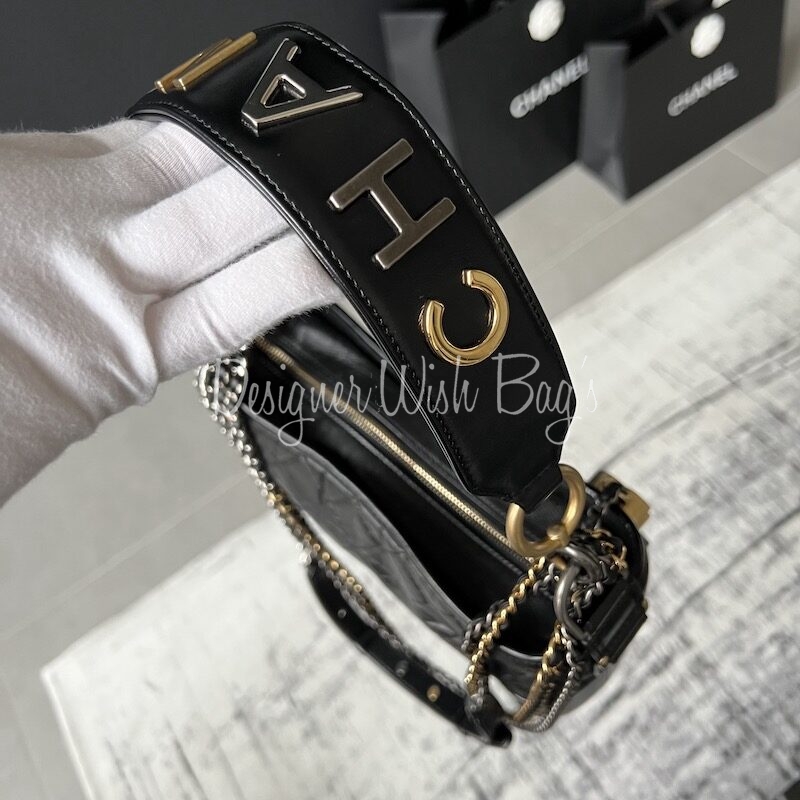 Chanel Gabrielle Small Logo - Designer WishBags