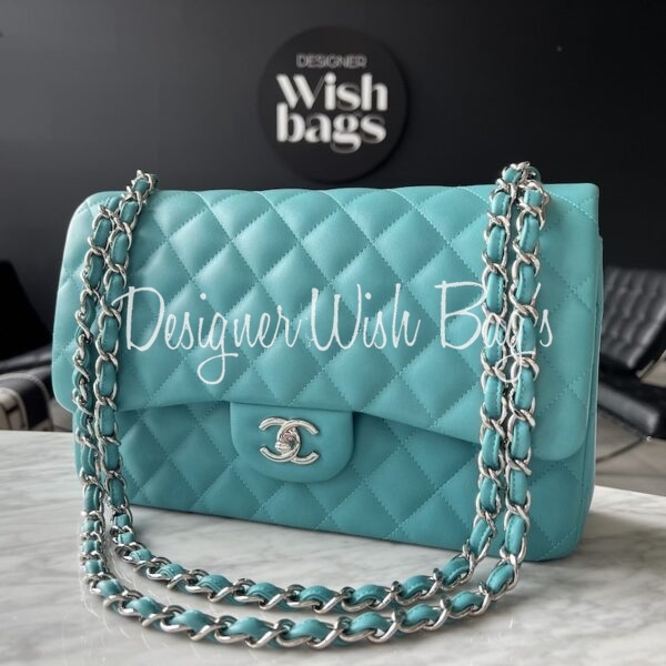 chanel bag with silver hardware purse