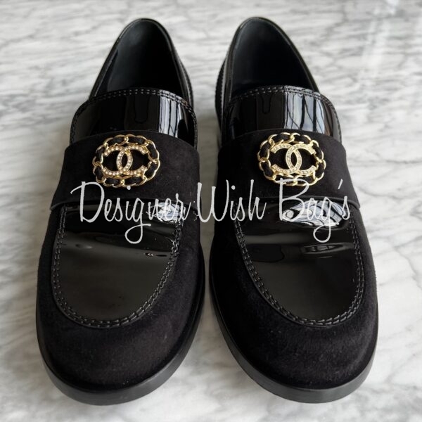 Chanel Black Hells Boots - Designer WishBags