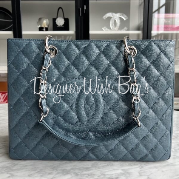 Chanel GST Blue Caviar - Designer WishBags
