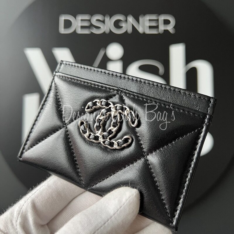 Chanel 19 Card Holder - Designer WishBags