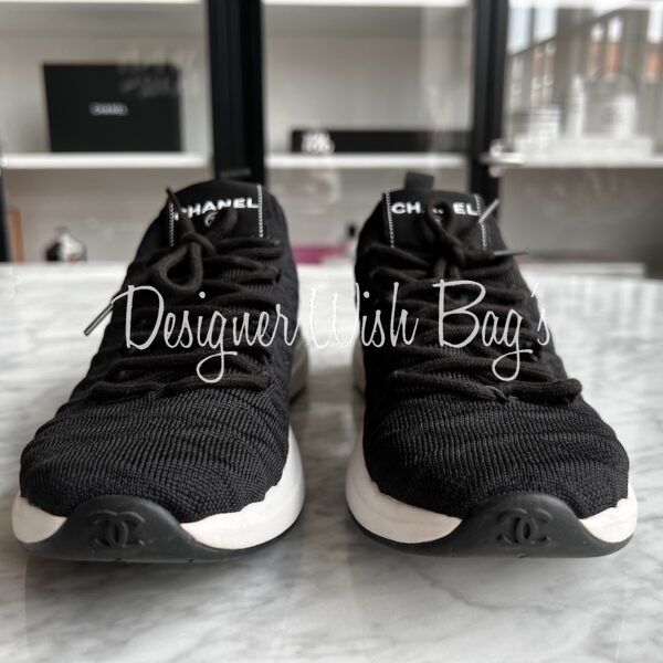 Designer Sneakers Chanel Sneakers On Feet Chanel Black Sneakers