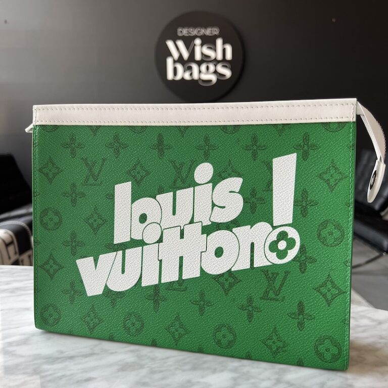 Louis Vuitton Green Clutch 2021 - Designer WishBags - now part of
