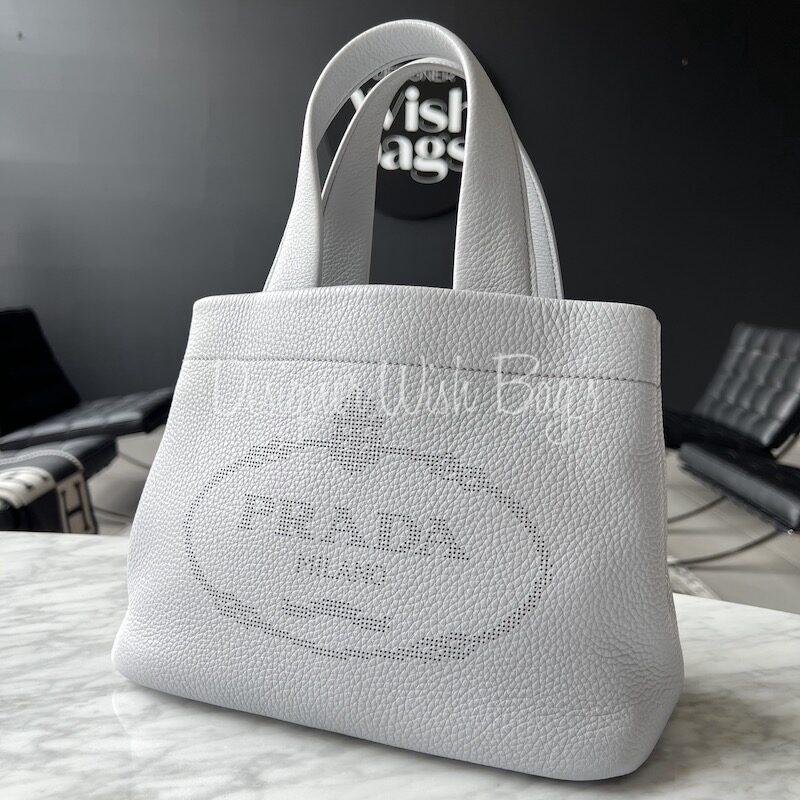 Prada Leather Small Handbag (Top Handle) IFCHIC.COM