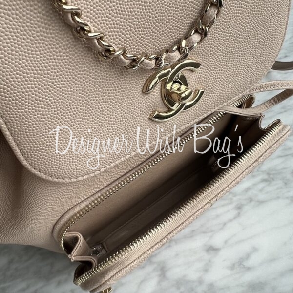 Chanel Micro Business Affinity Bag Caramel Caviar Light Gold Hardware –  Madison Avenue Couture