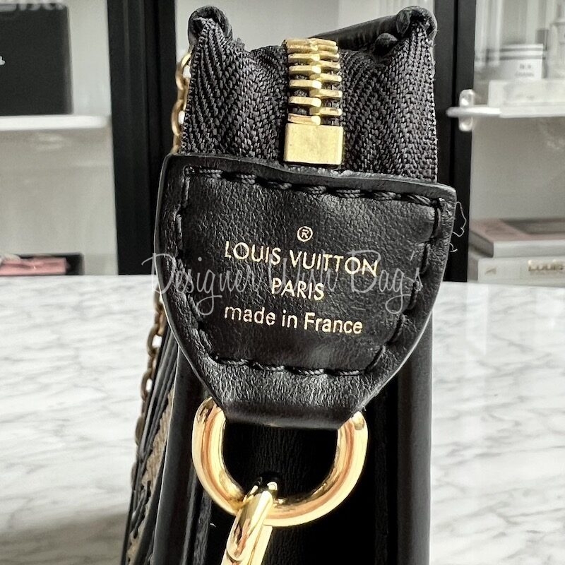 Louis Vuitton Toiletry Pouch On Chain Raffia Bag Gold Color Hardware –  EliteLaza