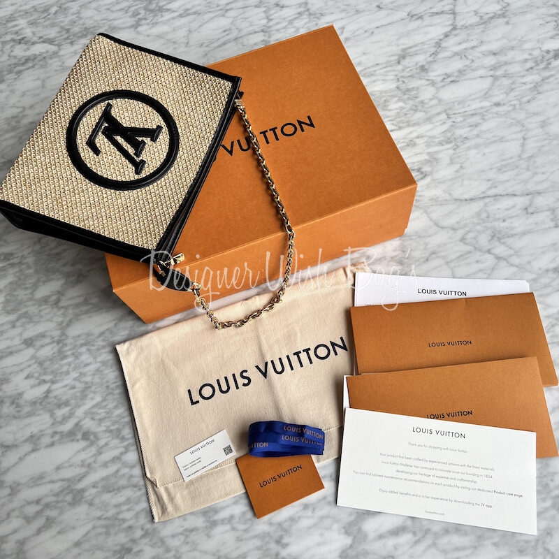 New 2022 Louis Vuitton Release - Raffia Toiletry Pouch 26 
