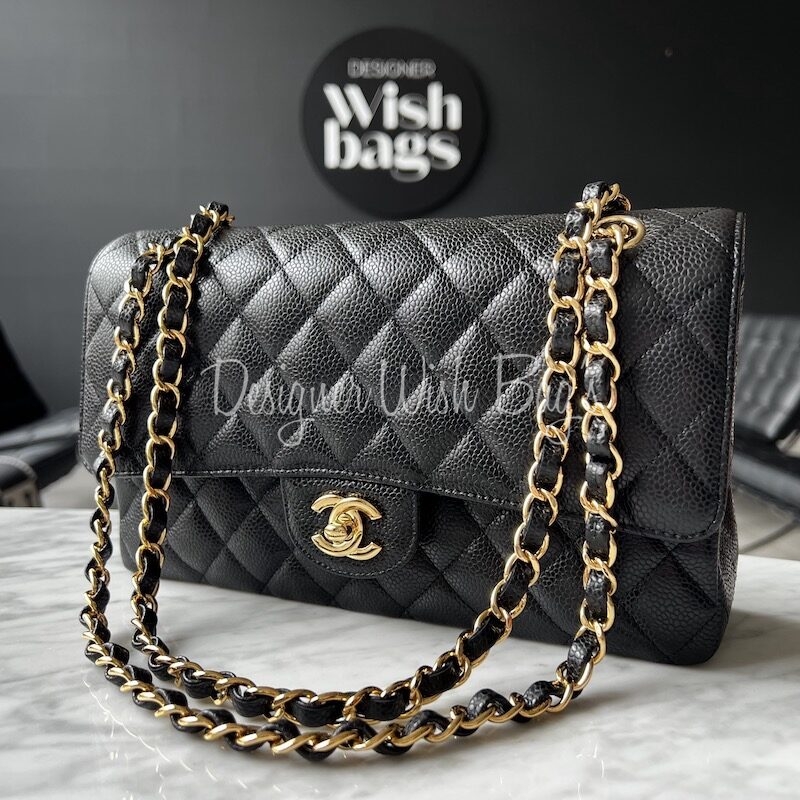 Chanel Medium Classic Black - Designer WishBags