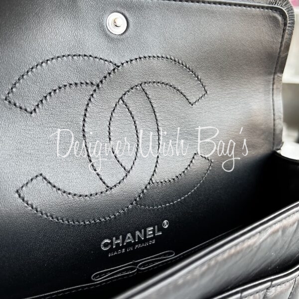 Chanel Reissue So Black Chevron - Designer WishBags