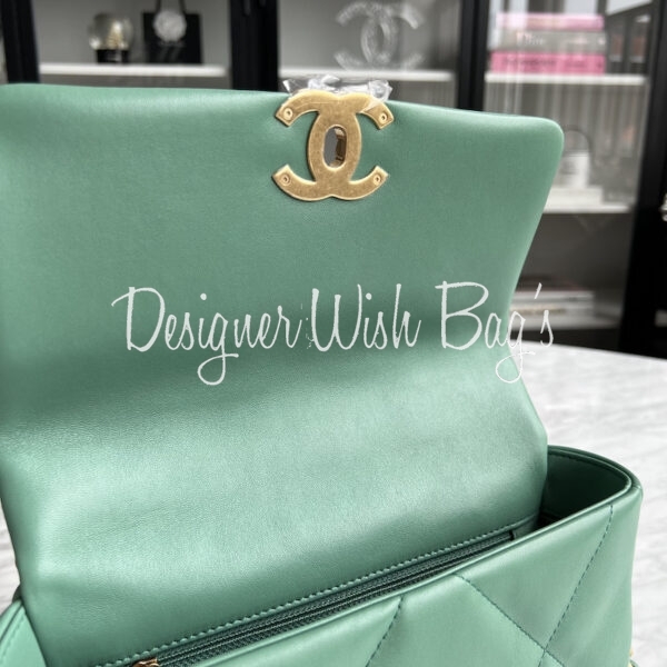 Chanel Trendy CC Small Flap in Teal Green Lambskin with Gold Hardware - SOLD