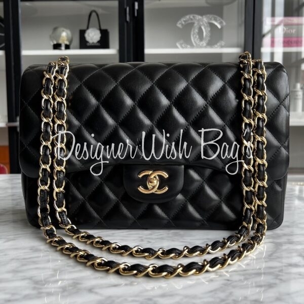 classic chanel handbag black