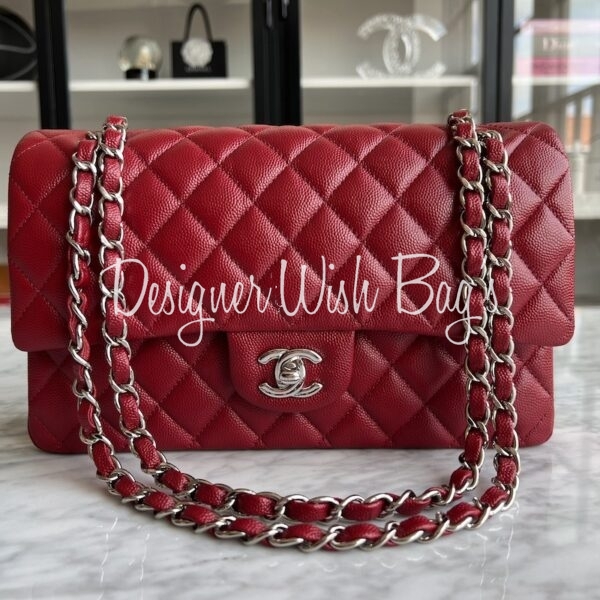 Chanel Medium Classic Red 17B - Designer WishBags