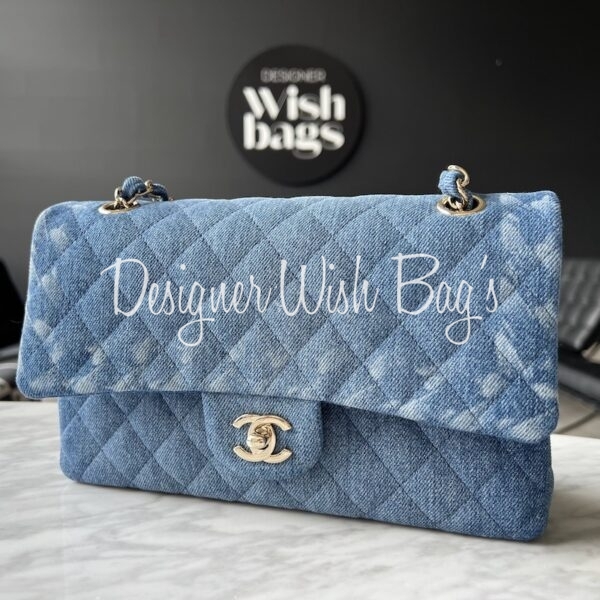 Chanel Medium Classic Denim 19P - Designer WishBags
