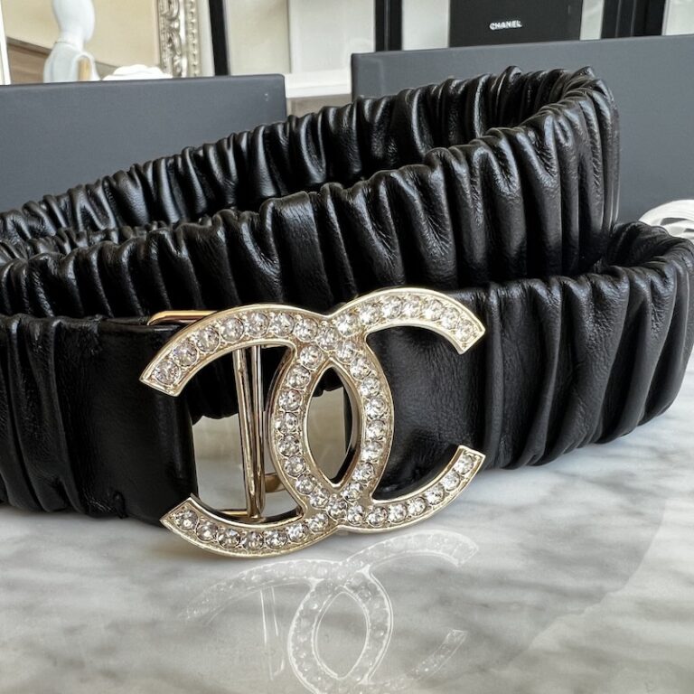 Chanel CC Crystals Belt - Designer WishBags - now part of  display picture 2