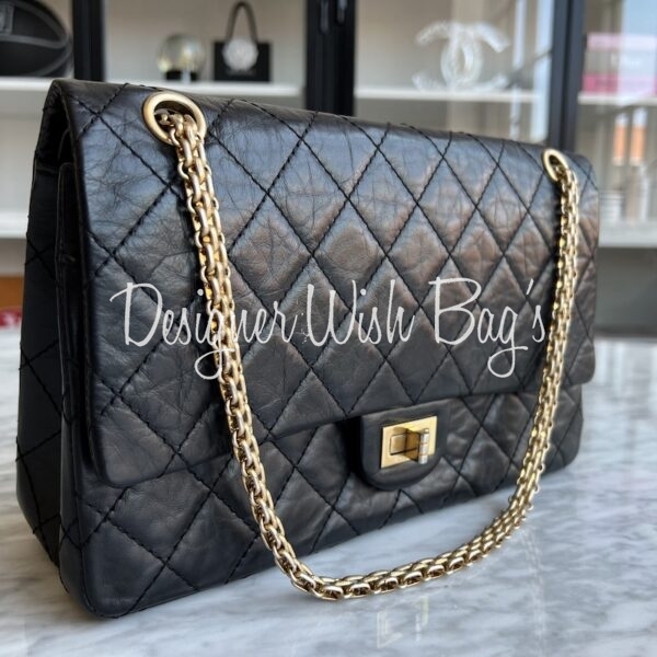 Chanel Reissue 226 Black GHW