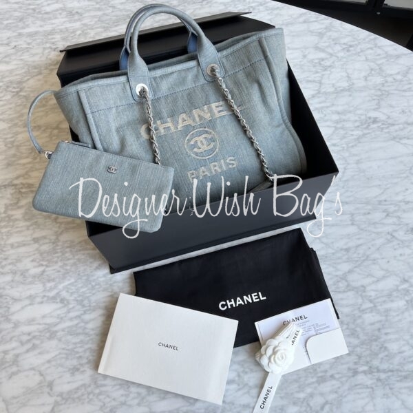 Chanel Deauville Washed Denim