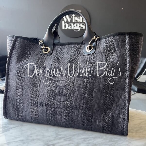 Chanel Deauville Washed Denim - Designer WishBags