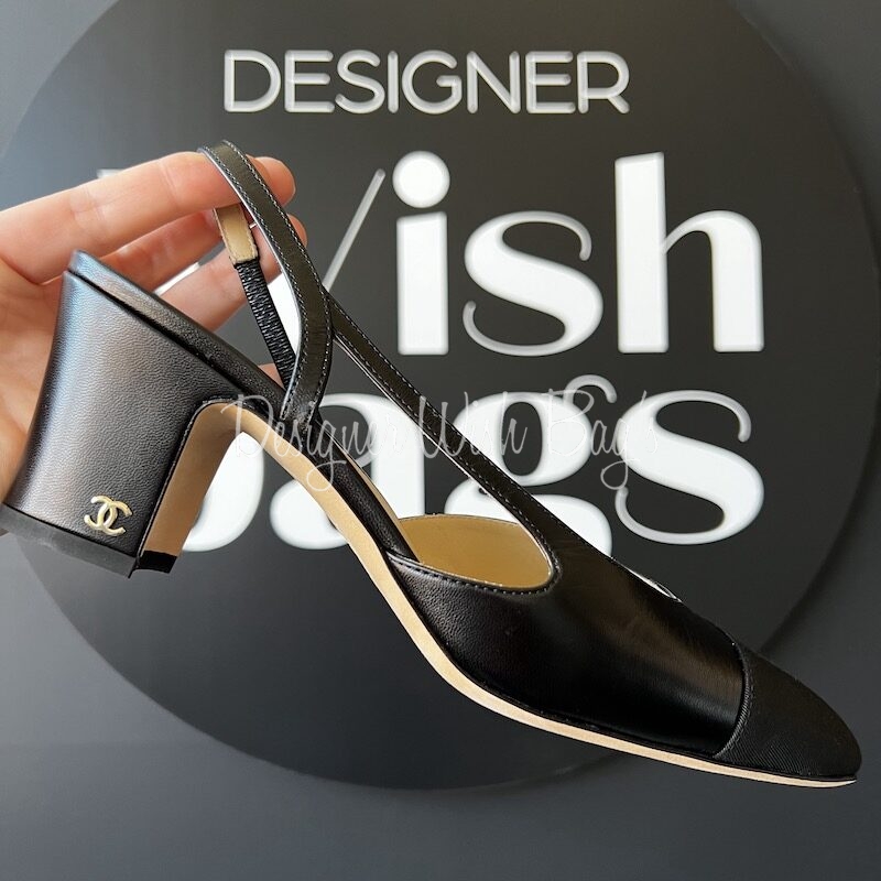 Chanel Slingback Shoes - Designer WishBags