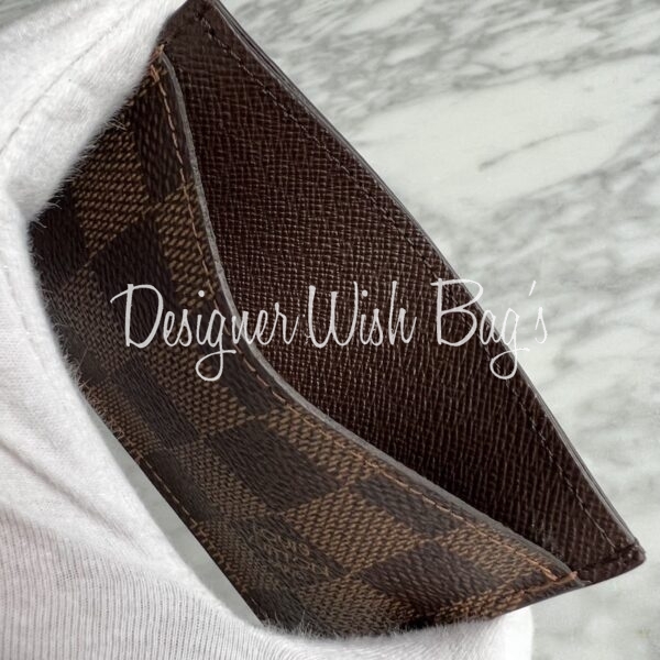 LV Card Holder Damier Ebene - Designer WishBags