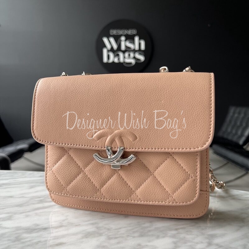 Chanel Small Blush Pink - Designer WishBags