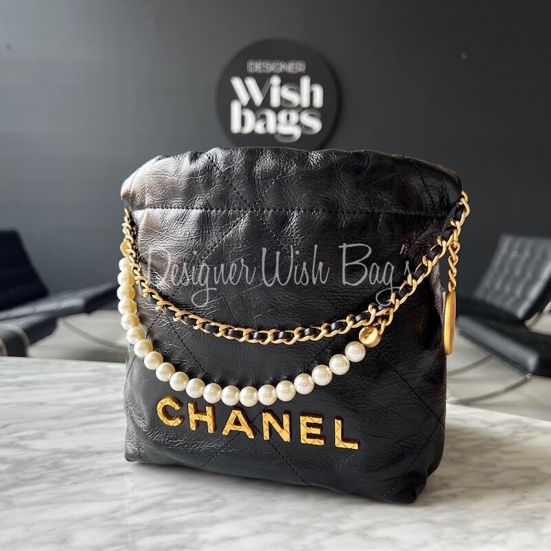Chanel 22 Mini Pearls - Designer WishBags