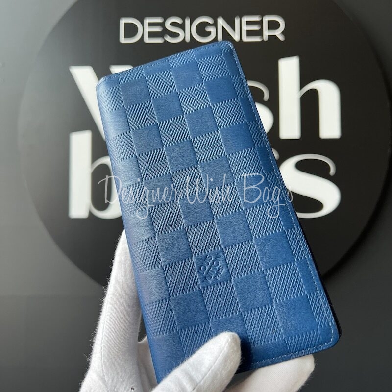 wallet blue louis