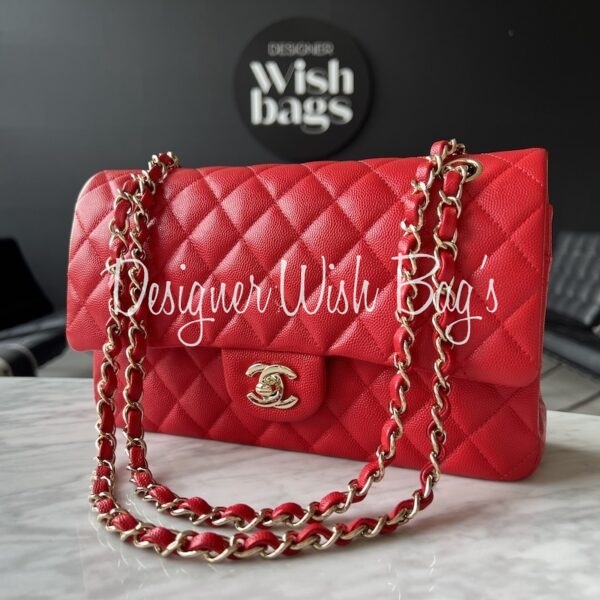 mini flap bag chanel red handbag