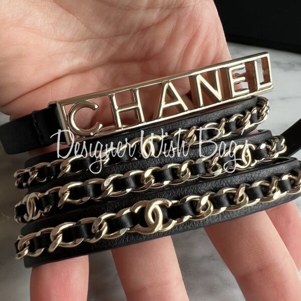 CHANEL Leather Belt - Designer WishBags