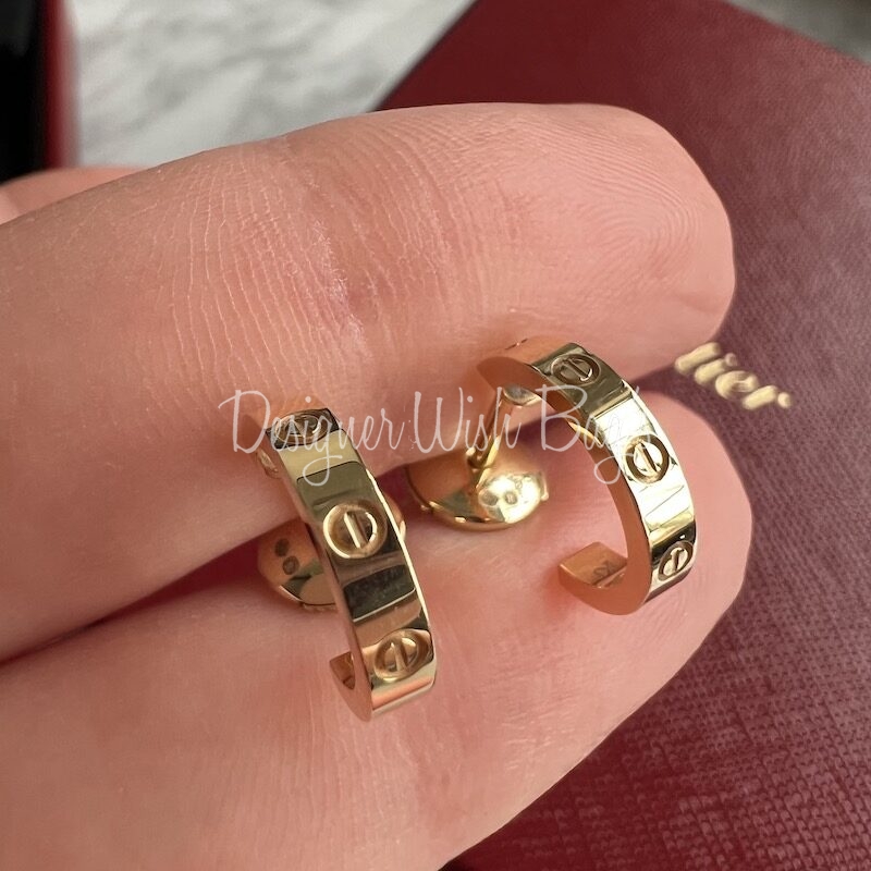 Love yellow gold earrings Cartier Yellow in Yellow gold - 35562946