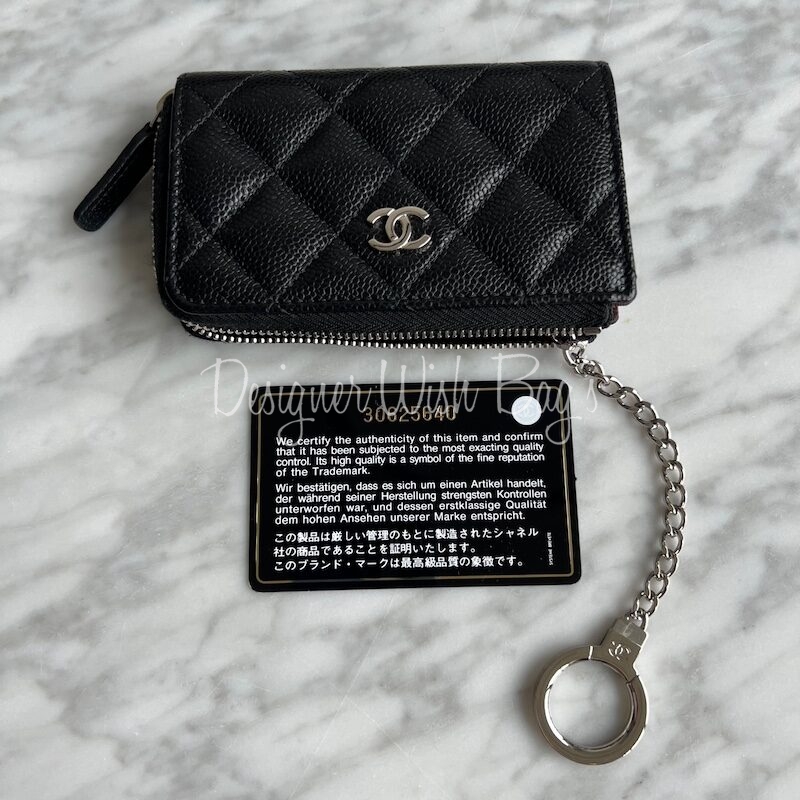 Chanel keychain coin purse cheap
