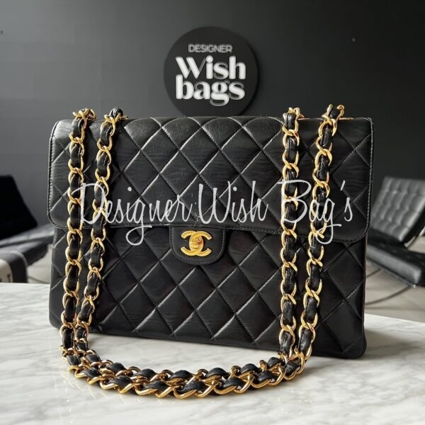 Chanel Mini Square Black Bag - Designer WishBags