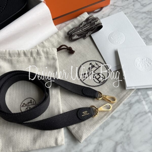 【HERMES】Hermes Mini Evelyne ( Caban / Ghw)【ランク:Ａ】 Hermès Mini Evelyne Caban - Designer WishBags