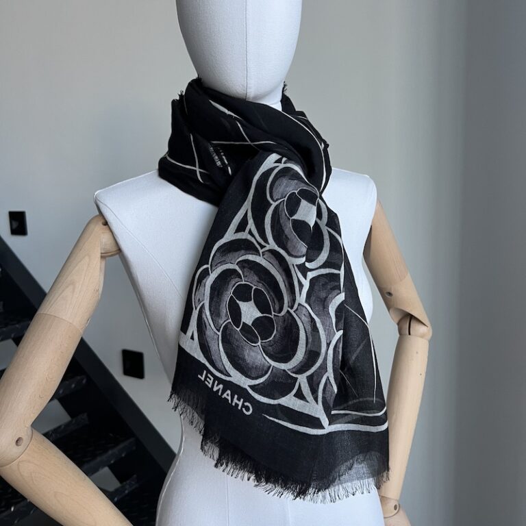 Chanel XXL Cashmere Scarf - Designer WishBags - now part of Labellov