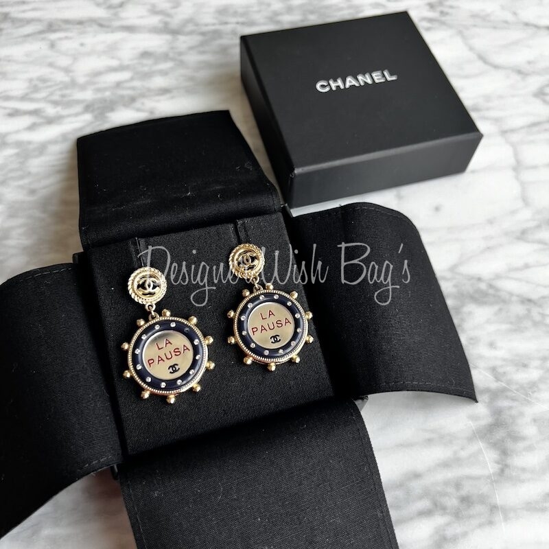 Chanel Earrings from La Pausa Collection 19C - Designer WishBags