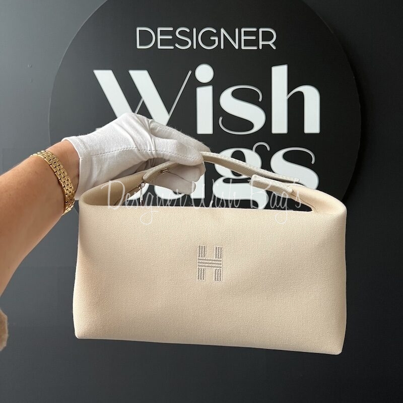 Hermès Bride a Brac Large Naturel Toile Case - Designer WishBags