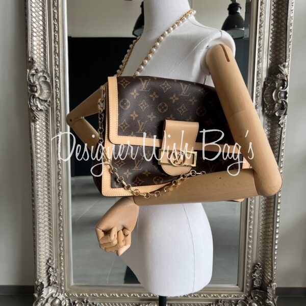 Louis Vuitton Dauphine Soft GM Monogram Gold Hardware