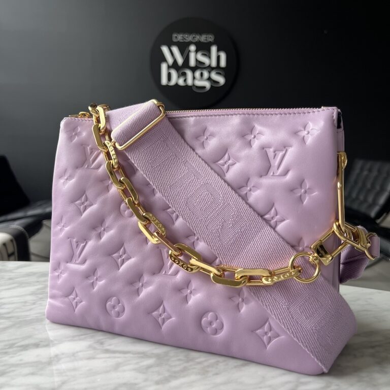 Louis Vuitton パープル クラッチバッグ Louis Vuitton Vernis Lexington Pochette Glossy Lilac 1778734