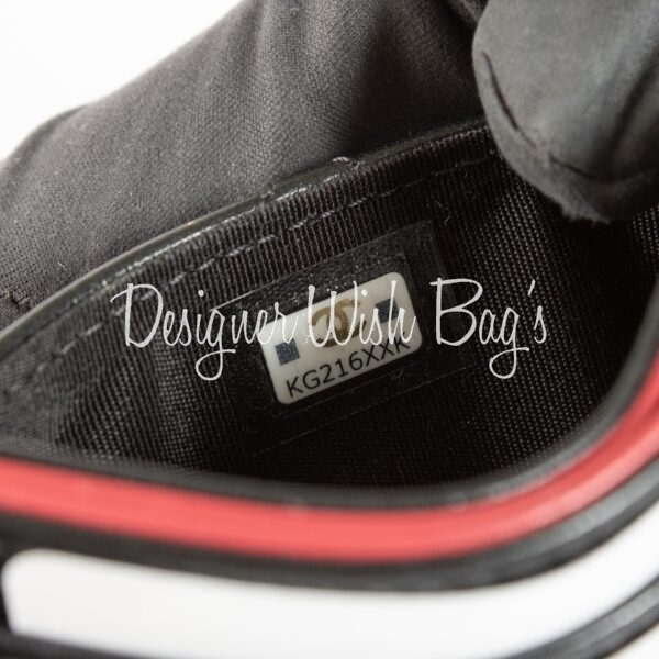 LL19844 Chanel 19 black leather card holder-6