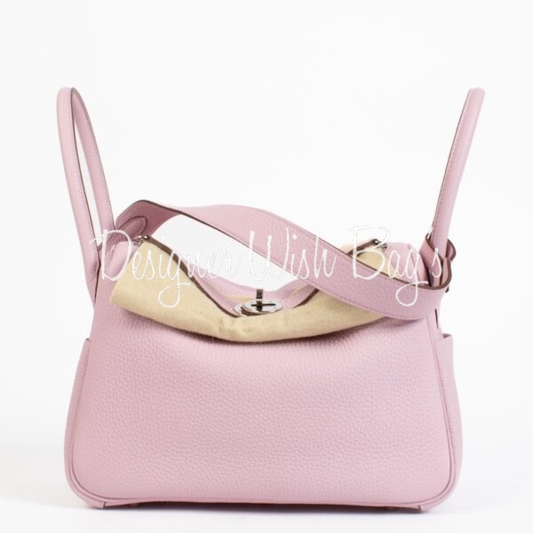 LL20407 Hermès lindy 26 mauve top handle-19